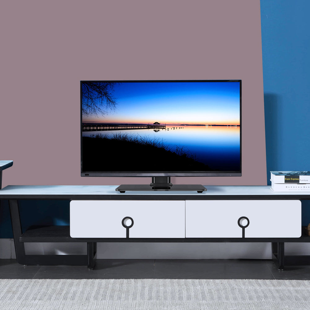 KKTONER Single Computer Monitor Stands Full Motion Swivel Free Standing Desk Vesa Mount for 13 inch to 32 inch Screen