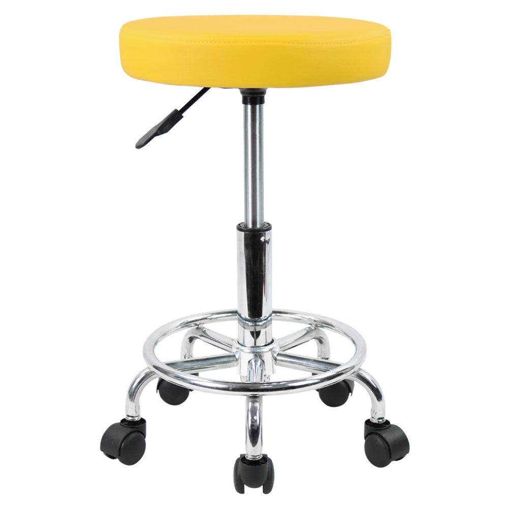 Low Roller Seat Stool Footrest Comfortable 360 Degree Rotating