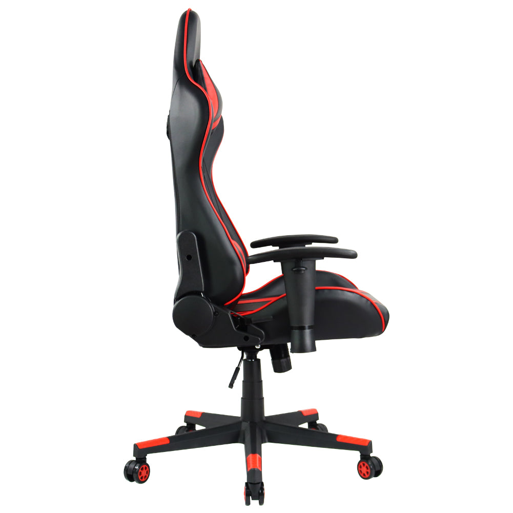 KKTONER Ergonomic Gaming Chair for E-Sport Racing Computer Swivel Height Adjustable Gamer Chair (Red)